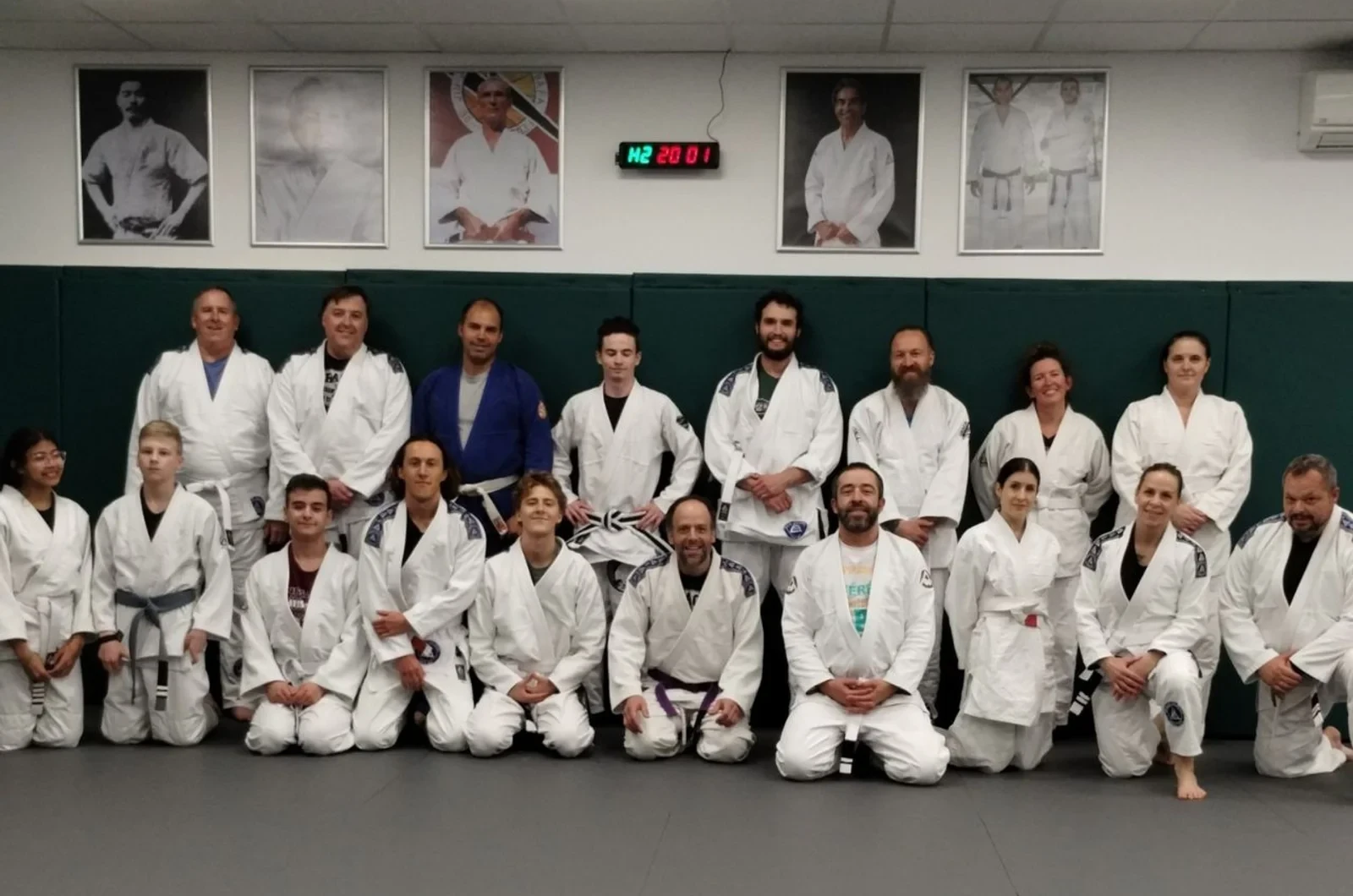 Entraînement à Gracie Jiu-Jitsu St-Nicolas