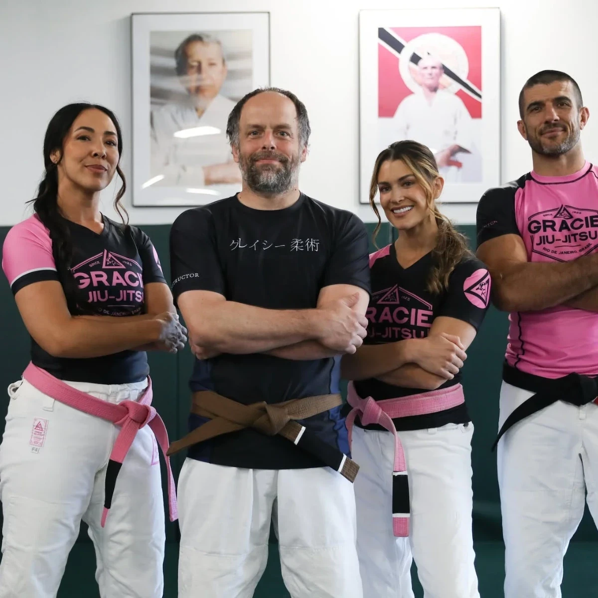 Élèves à l'entraînement chez Gracie Jiu-Jitsu St-Nicolas